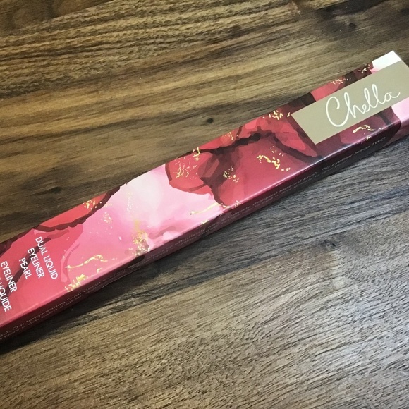 Chella duel ended pearl liquid liner in black and blue, bnib - Picture 4 of 5